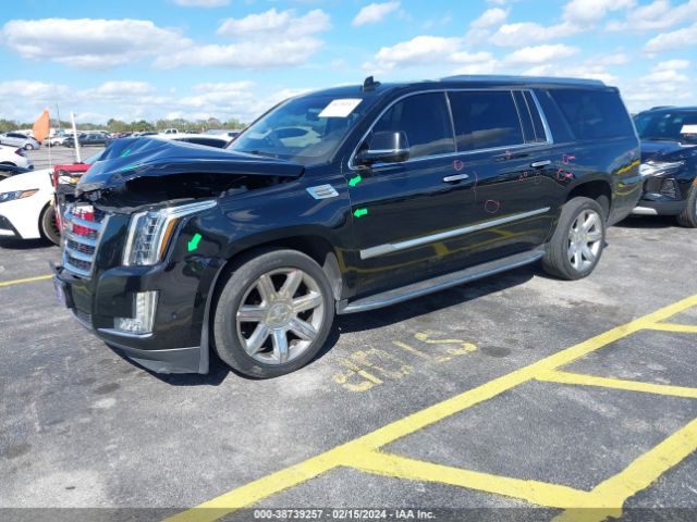 1GYS4JKJXJR221251 Cadillac Escalade Esv Premium Luxury