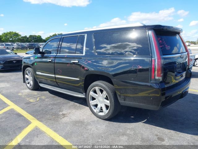 1GYS4JKJXJR221251 Cadillac Escalade Esv Premium Luxury