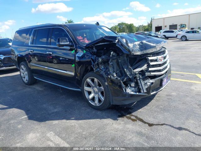 1GYS4JKJXJR221251 Cadillac Escalade Esv Premium Luxury
