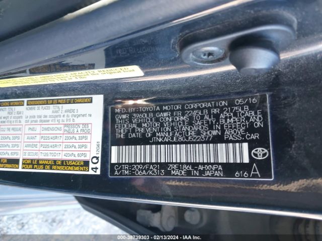 JTNKARJE8GJ522377 Scion IM