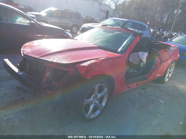Chevrolet Camaro 2lt 2015 2G1FF3D31F9251244 Image 2