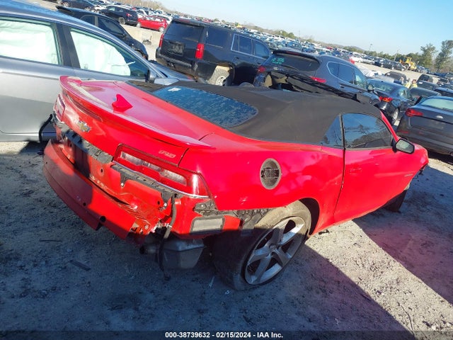 Chevrolet Camaro 2lt 2015 2G1FF3D31F9251244 Image 4