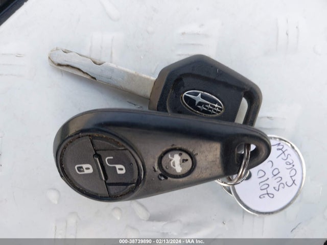 2010 SUBARU FORESTER 2.5X VIN: JF2SH6BC5AG767140