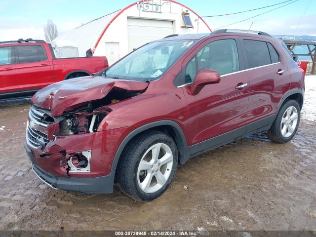 Chevrolet TRAX LTZ 2016 3GNCJRSB2GL125793 Image 2