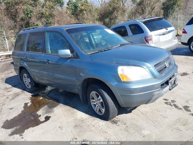 2005 HONDA PILOT EX-L VIN: 2HKYF18525H515227