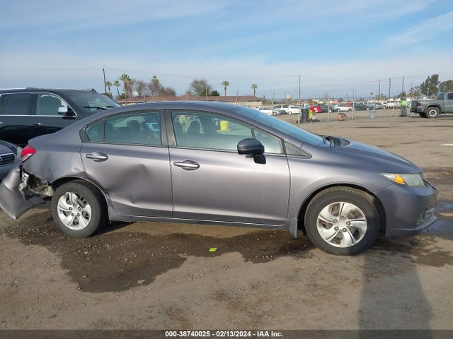 2015 HONDA CIVIC LX VIN: 19XFB2F51FE706669