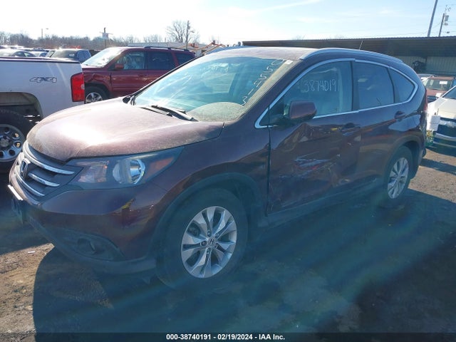 Honda Cr-v Ex-l 2014 5J6RM4H76EL055413 Image 2