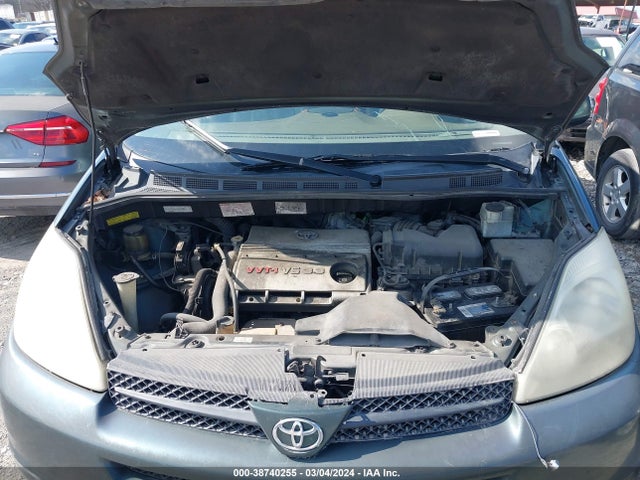 2005 TOYOTA SIENNA XLE VIN: 5TDBA22C55S054388