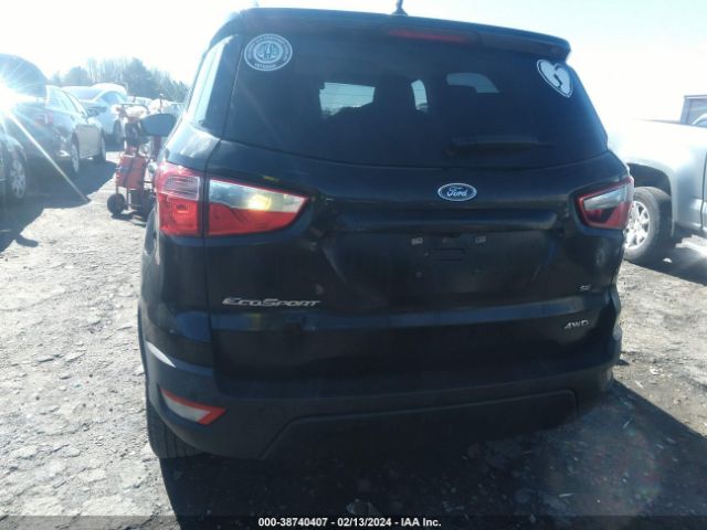 MAJ6S3GL7KC259839 Ford Ecosport Se