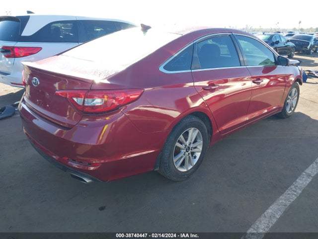 2015 HYUNDAI SONATA SE VIN: 5NPE24AFXFH163387