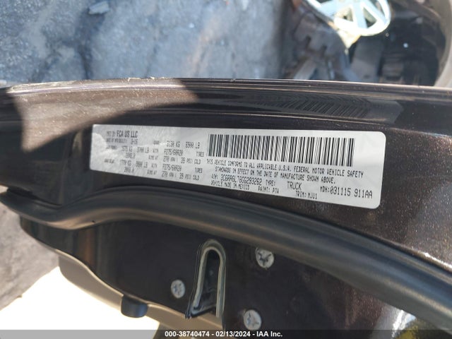 3C6RR6LT8GG293262 RAM 1500 Big Horn