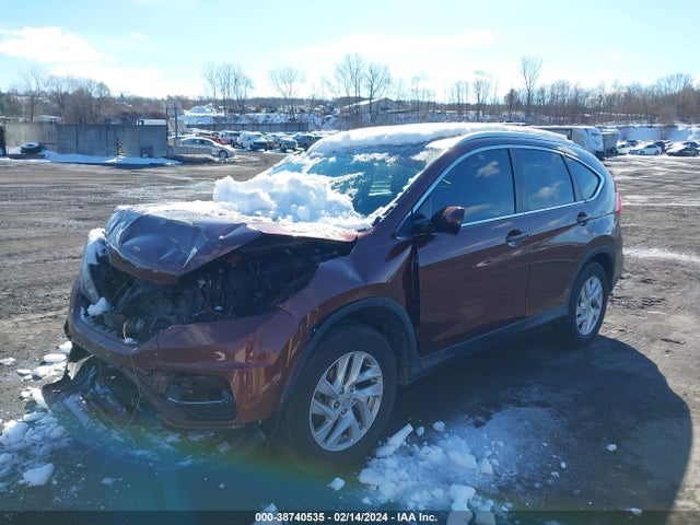 Honda Cr-v Ex-l 2015 2HKRM4H77FH654333 Image 2