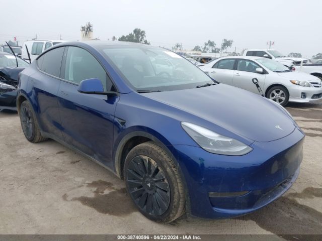 2023 Tesla Model Y Awd/long Range Dual Motor All-wheel Drive მანქანა იყიდება აუქციონზე, vin: 7SAYGDEE4PF858516, აუქციონის ნომერი: 38740596
