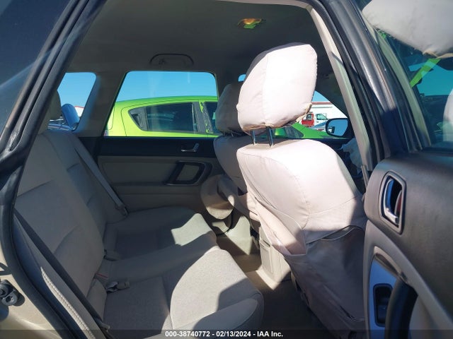 2008 SUBARU OUTBACK 2.5I/2.5I L.L. BEAN EDITION VIN: 4S4BP61C987355425