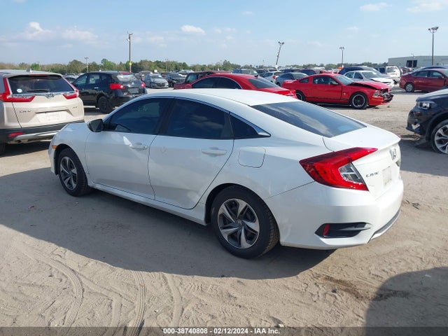 Honda Civic Lx 2019 19XFC2F64KE011408 Image 3