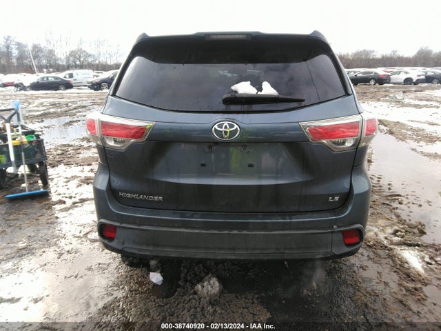 Toyota Highlander Le 2014 5TDZARFH2ES005551 Image 16