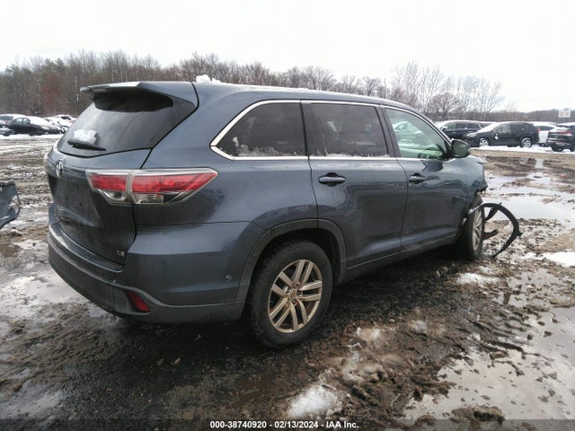 Toyota Highlander Le 2014 5TDZARFH2ES005551 Image 4