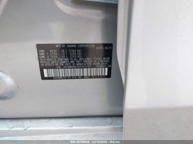 4S3BWAN62N3002090 Subaru Legacy Limited
