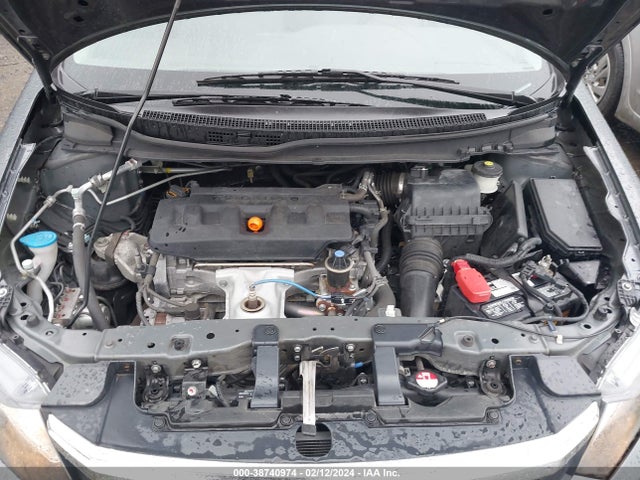 2012 HONDA CIVIC HF VIN: 2HGFB2F65CH316393