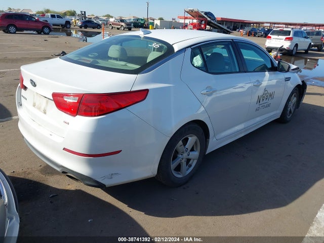 KIA Optima Lx 2015 5XXGM4A79FG418909 Image 4
