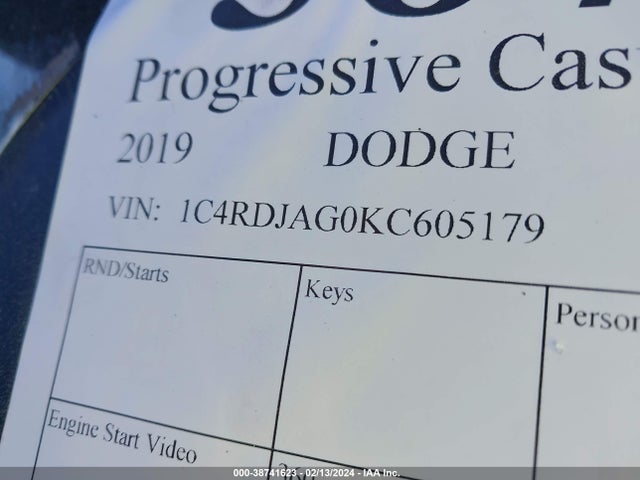 Dodge Durango Sxt Awd 2019 1C4RDJAG0KC605179 Image 17