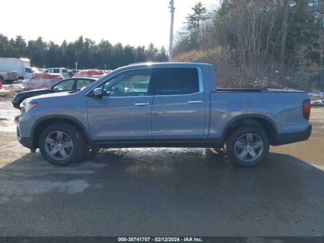 5FPYK3F70NB019201 Honda Ridgeline Rtl-e