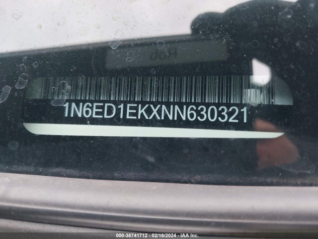 Nissan Frontier S 4x4 2022 1N6ED1EKXNN630321 Image 9
