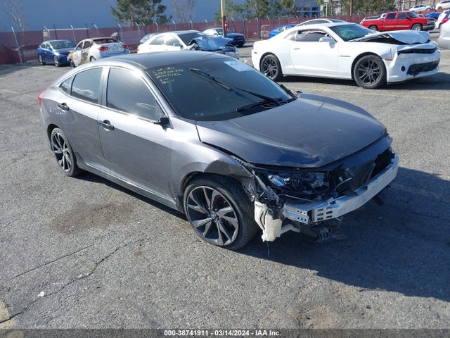 Honda Civic Sport 2019 2HGFC2F81KH592776 Image 1