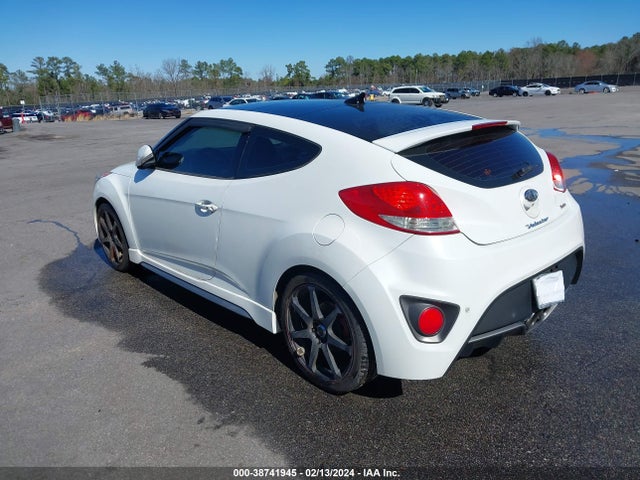 2013 HYUNDAI VELOSTER TURBO W/BLACK VIN: KMHTC6AE9DU101260