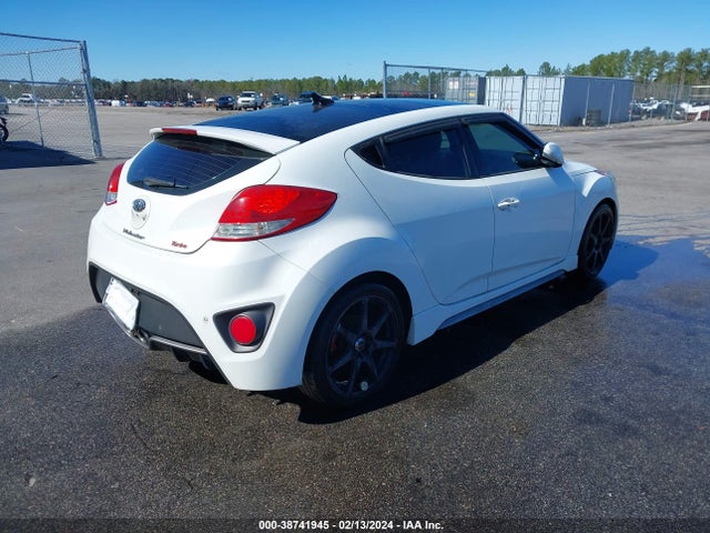 2013 HYUNDAI VELOSTER TURBO W/BLACK VIN: KMHTC6AE9DU101260