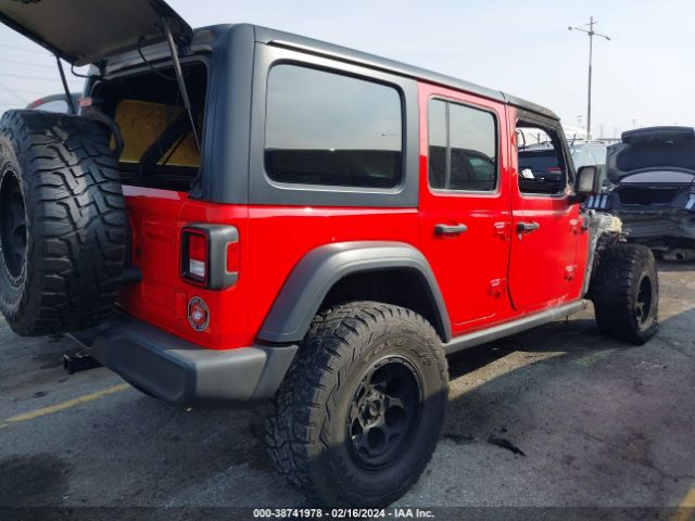 1C4HJXDG3KW551751 Jeep Wrangler Unlimited Sport 4x4
