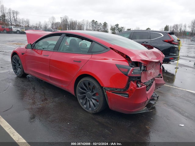 5YJ3E1EC3NF130323 Tesla Model 3 Performance Dual Motor All-wheel Drive