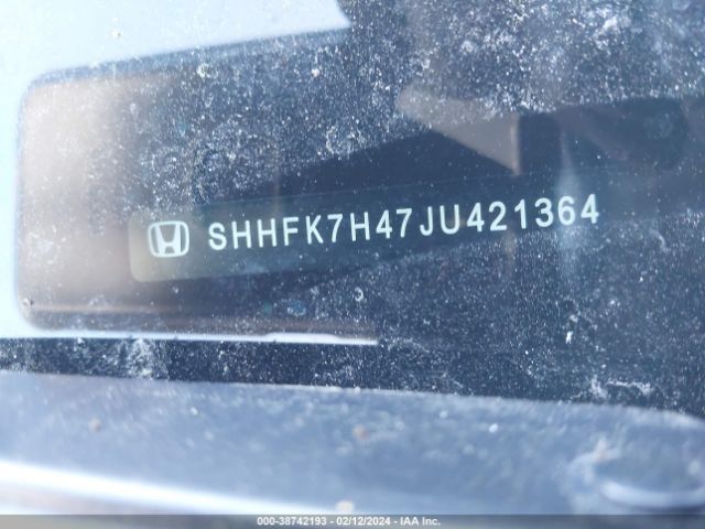 SHHFK7H47JU421364 Honda Civic Sport