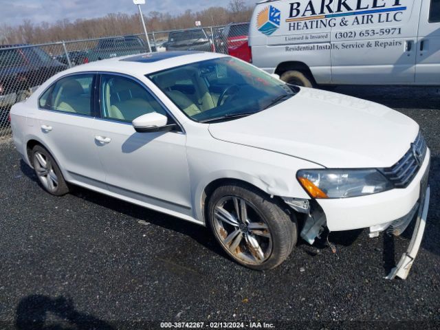 38742267 :رقم المزاد ، 1VWCV7A34FC099958 vin ، 2015 Volkswagen Passat 2.0l Tdi Sel Premium مزاد بيع