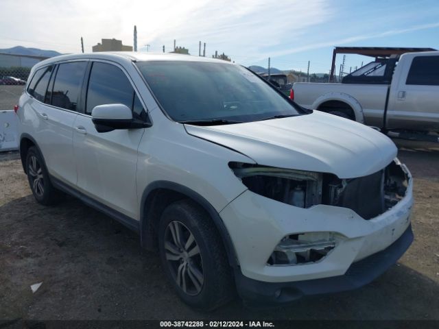 2016 Honda Pilot Ex-l მანქანა იყიდება აუქციონზე, vin: 5FNYF5H77GB028146, აუქციონის ნომერი: 38742288