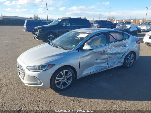 KMHD84LF1HU179764 Hyundai Elantra Limited