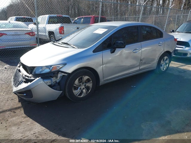 Honda Civic Lx 2015 19XFB2F52FE282113 Image 2