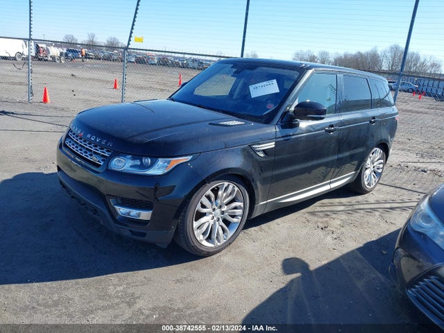 2016 LAND ROVER RANGE ROVER SPORT 3.0L V6 SUPERCHARGED HSE VIN: SALWR2VF6GA636637