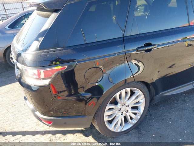 2016 LAND ROVER RANGE ROVER SPORT 3.0L V6 SUPERCHARGED HSE VIN: SALWR2VF6GA636637