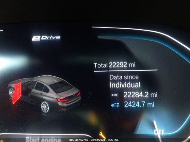 3MW5P9J03M8B73122 BMW 3 Series 330e Xdrive