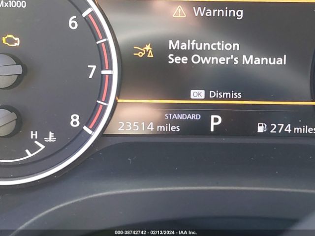 5N1BT3BAXPC740828 Nissan Rogue Sv Fwd
