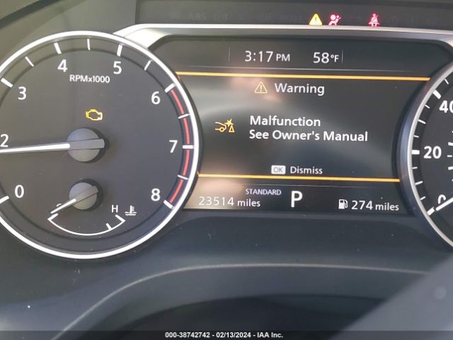 5N1BT3BAXPC740828 Nissan Rogue Sv Fwd
