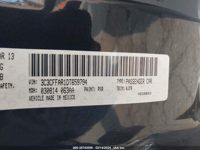 2013 FIAT 500 3C3CFFAR1DT659794 Photo 8