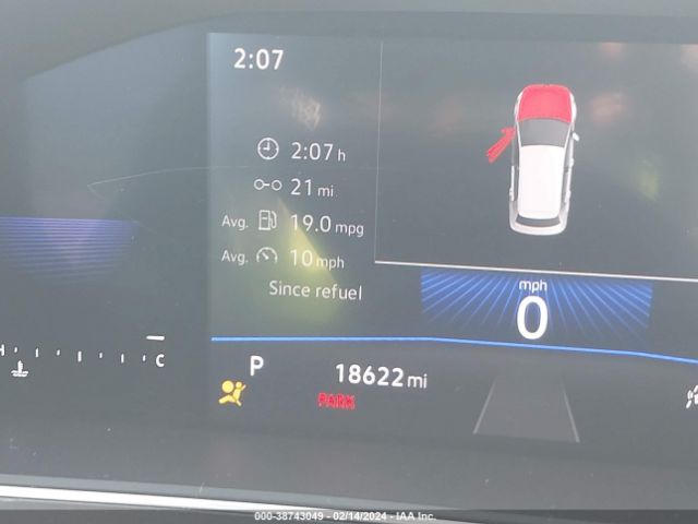 3VV3B7AX1NM079275 Volkswagen Tiguan 2.0t Se