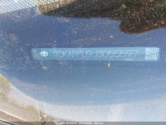 Toyota Prius Three 2018 JTDKARFU9J3055597 Image 9