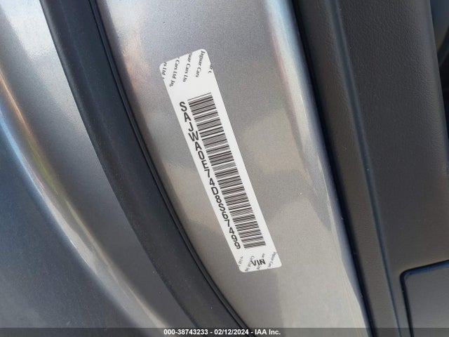 2013 JAGUAR XF SAJWA0E74D8S67499 Photo 8