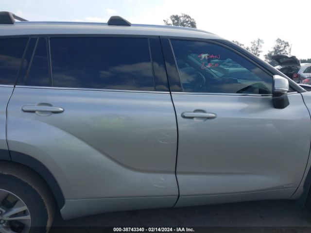 5TDXBRCHXNS544038 Toyota Highlander Hybrid Limited