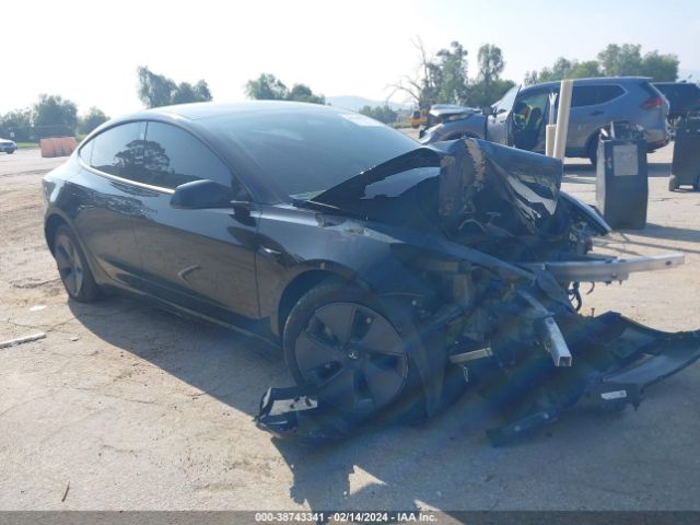 Продаж на аукціоні авто 2022 Tesla Model 3 Long Range Dual Motor All-wheel Drive, vin: 5YJ3E1EB6NF206303, номер лоту: 38743341