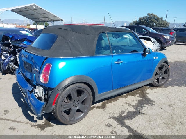 2007 MINI COOPER S WMWRH33537TL95094 Photo 3
