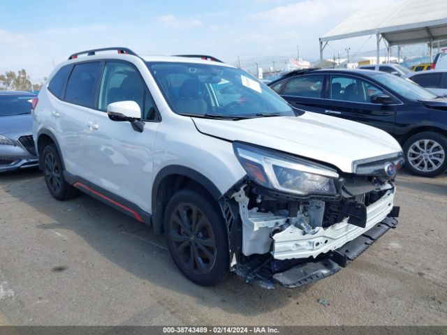 2021 Subaru Forester Sport მანქანა იყიდება აუქციონზე, vin: JF2SKARC4MH572753, აუქციონის ნომერი: 38743489